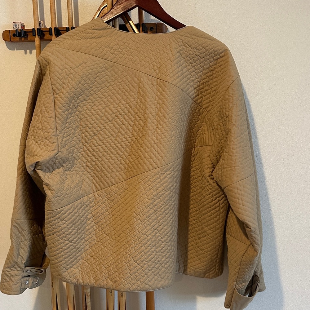 RO’HE Women's Brown Quilted Puffer - Picture 2 of 5